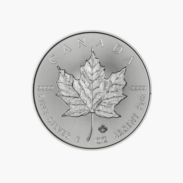 Kanadski javor list 1 unca srebro