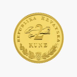 Prigodni zlatni kovani novac Dvije kune