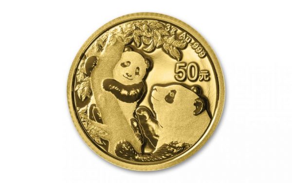 Kineski zlatnik Panda 1 g 10mm